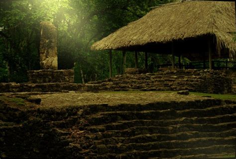 Bonampak Mayan Temples In The Selva Lacandon Chiapas Mexico