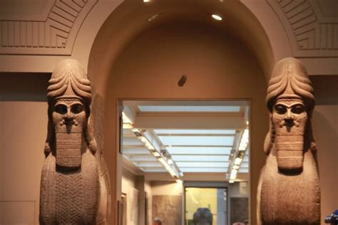 The Assyrian Exhibit At The British Museum