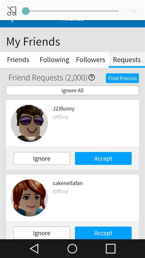 Accepting The Final Friend Request On My Roblox Account Free Robux