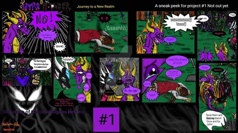 Spyro And Cynder Return Project 1 Comic Sneak Peek By