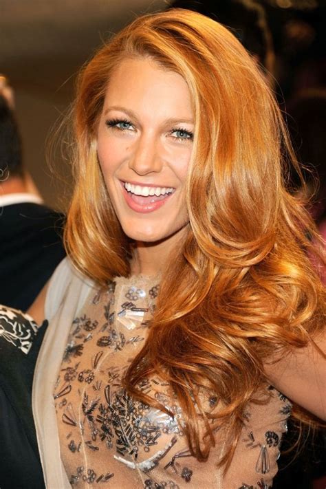 15 Celebrity Strawberry Blonde Hair Looks Hair Color Formulas Blake