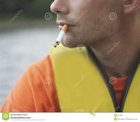 Man Smoking Stock Image Image Of Smoke Cool Inhale Adult 911865