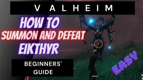 You need a special offering on a mystical alter to summon a special enemy in valheim. How to Summon and Beat Eikthyr (EASY VALHEIM FIRST BOSS GUIDE 2021) - YouTube
