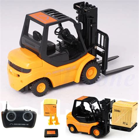 Rc Forklift Radio Remote Control Controlled Truck Car Lifting Arm Rc