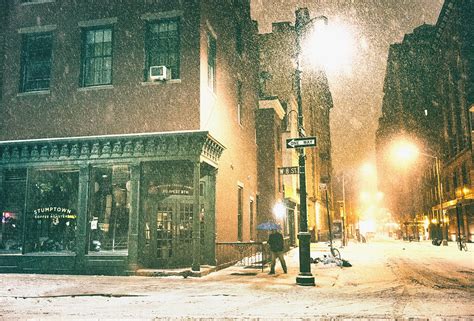 Night Winter New York City Photograph By Vivienne Gucwa