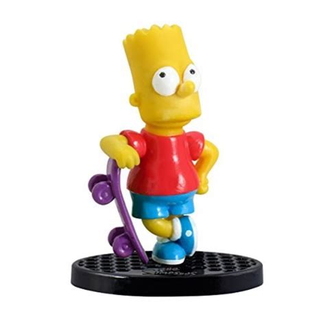 Simpsons The Bart With Skateboard 275 Pvc Action Figure