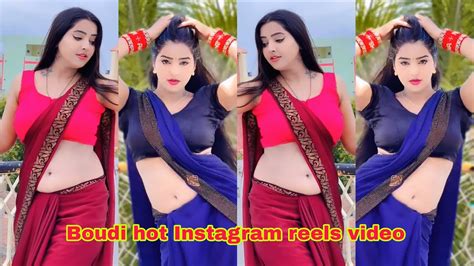 Boudi Hot Reels Video Instagram Short Video Sexy Bhabi Awesome Dance New Tranding Reel