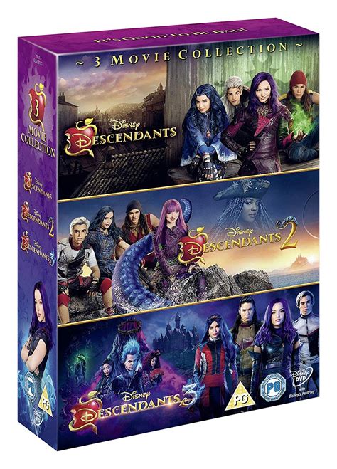 Buy Disney Descendants 1 3 Dvd Boxset 2019 Online At Desertcartindia