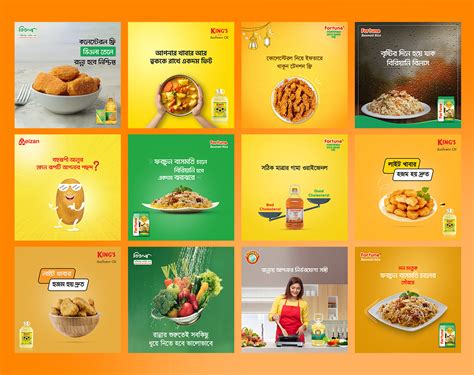 Foods Social Media Ads Banner Design On Behance