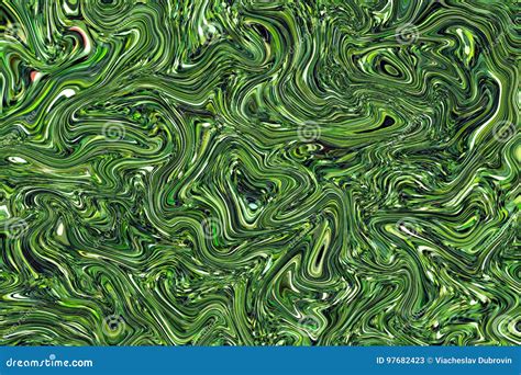 Vibrant Green Marbled Texture Velvet Green Color Mix Background Stock
