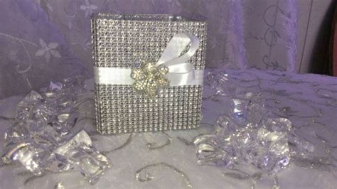 Sale Sale Bling Wedding Center Pieces With Rhinestone And Satin Ribbon