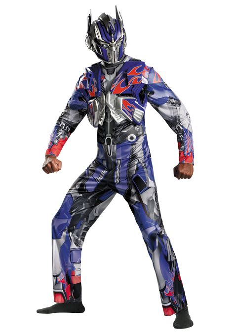 adult transformers 4 deluxe optimus prime costume