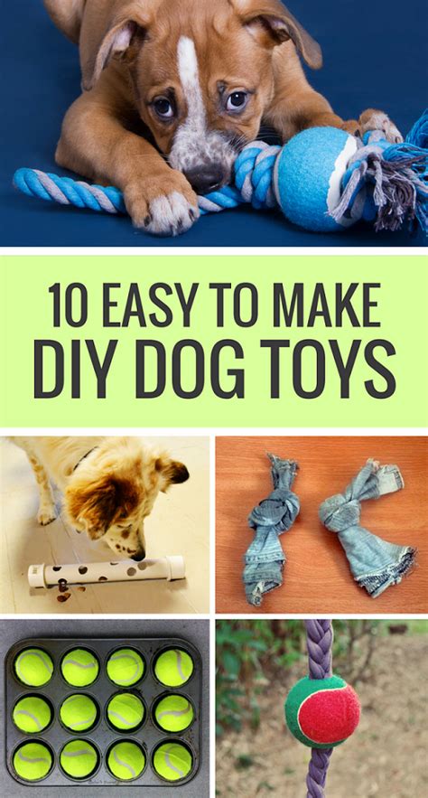 How To Make Your Own Dog Toys