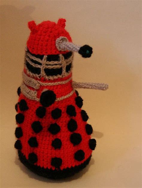 Doctor Who Crafts Doctor Who Crafts Dalek Crochet