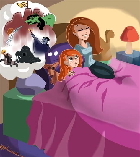 So The Bedtime Story Commission By M Angela On Deviantart Kim Possible And Ron Kim And Ron