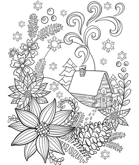 Ask an adult to help you cut out the door in one wall (through the cardboard too). Pin on Adult Coloring Books