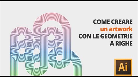 Create a vector logo from a rough sketch. Come Creare un Artwork con le Geometrie a Righe [TUTORIAL ...