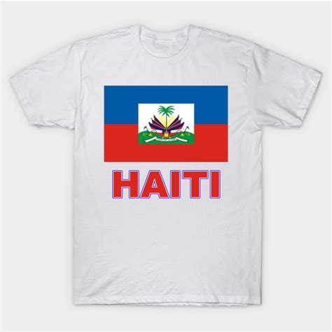the pride of haiti haitian flag design haitian t shirt teepublic