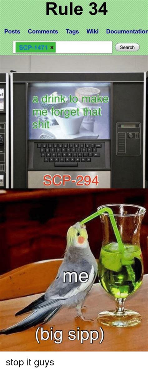 Rule 34 Posts Comments Tags Wiki Documentation Scp 1471 X Search Cl A