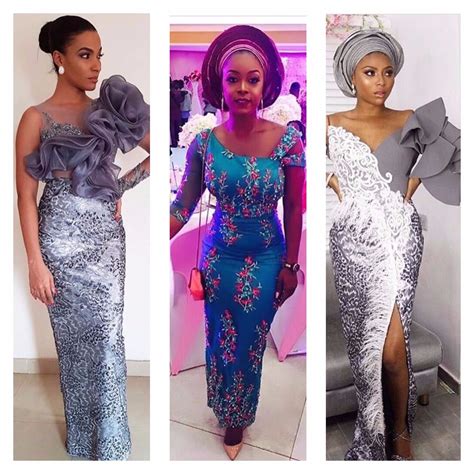 Latest Asoebi Lace Styles Lace Fashion African Fashion Ankara