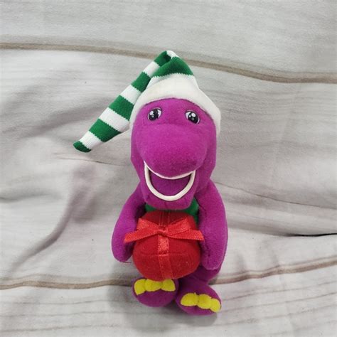 Kurt Adler Holiday Barney The Dinosaur Kurt Adler 55 Plush Ornament