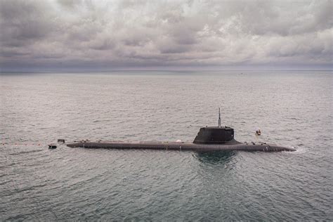 French Navy Suffren Barracuda Class Nuclear Powered Submarine Begin Sea
