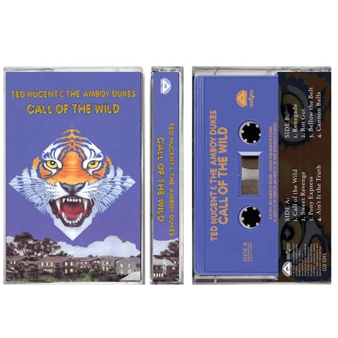 Ted Nugent And The Amboy Dukes Call Of The Wild Cassette Cleopatra
