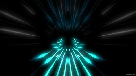 Blue Abstract Tunnel Flight Speed Force Motion Background Vj Loop Vj