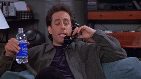 Aquafina Water Enjoyed By Jerry Seinfeld In Seinfeld Season 8 Episode