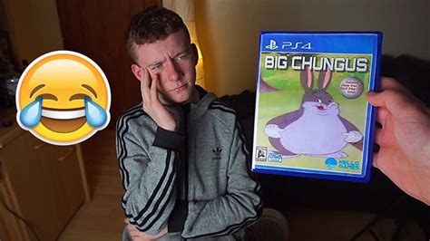 I Bought My Friend Big Chungus For The Ps4 Youtube