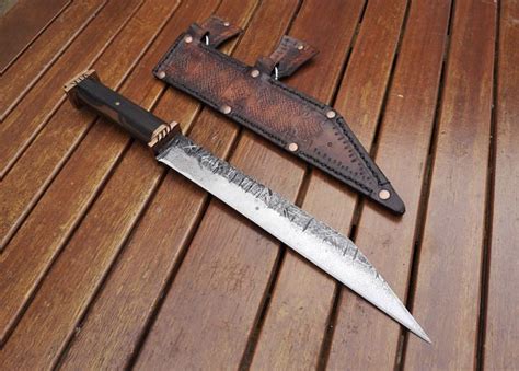 1095 Steel Seax Knife Swords And Daggers Knives And Swords Camp Knife