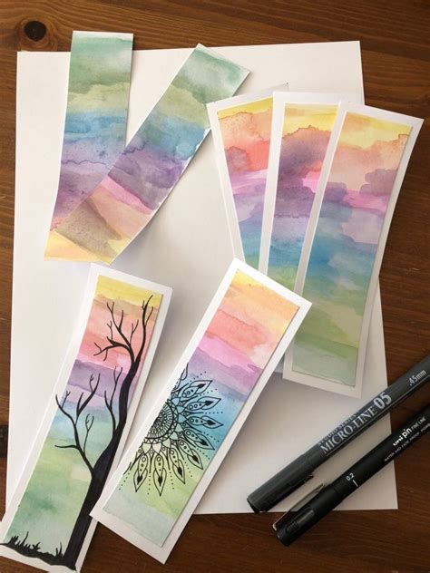 10 fun diy bookmarks for you to make crafty dutch girl watercolor bookmarks diy bookmarks