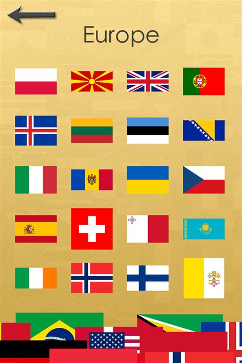 Countries Flags Quiz Games Educational Puzzle Entertainment Free App