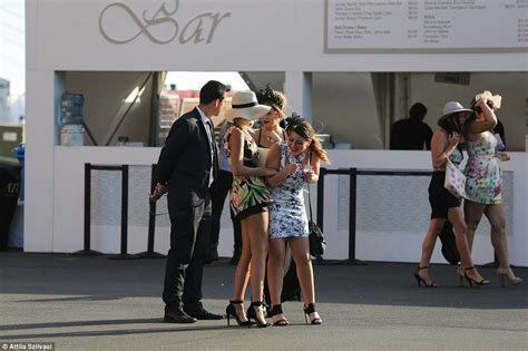 Fillies Roll Around At Flemington On Ladies Day Daily Mail Online