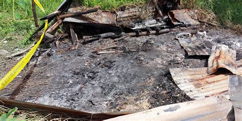 charred body found in burned dilapidated hut daily guardian
