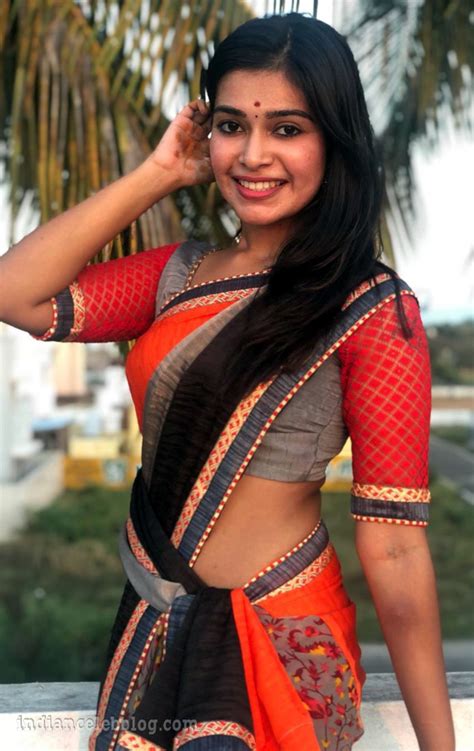 Dharsha Gupta Tamil Tv Cts1 5 Hot Saree Pics