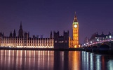 Fondos de Pantalla 3840x2400 Inglaterra Ríos Westminster Noche Big Ben ...