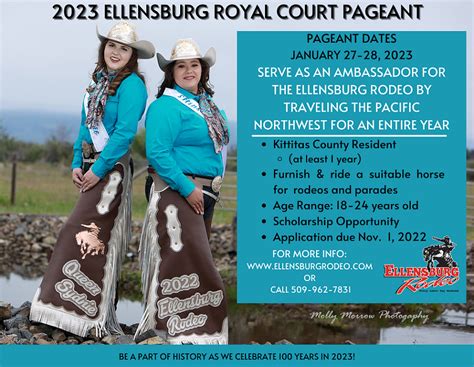 2023 Royal Court Information The Ellensburg Rodeo