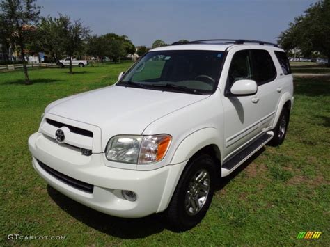 2007 Super White Toyota Sequoia Sr5 106213277 Car