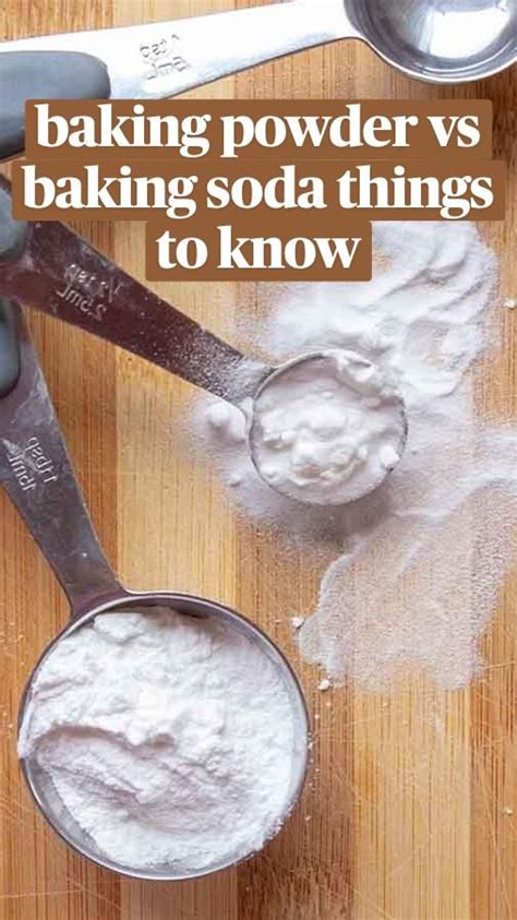 Baking Powder Vs Baking Soda Things To Know An Immersive Guide By Only