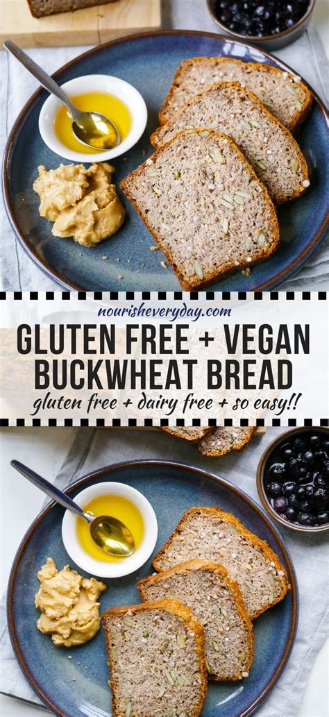 Quite possible the most known and popular gluten free bread brand in the u.s., udi's offers number of gluten free bread products for your enjoyment. Gluten Free Vegan Buckwheat Bread | Recipe | Buckwheat ...