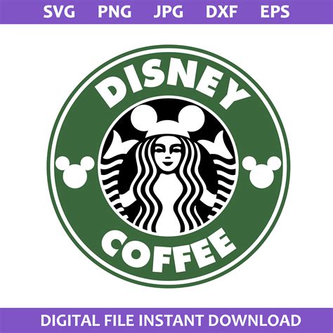 Mickey Mouse Starbucks Coffee Svg Disney Starbucks Svg Inspire Uplift