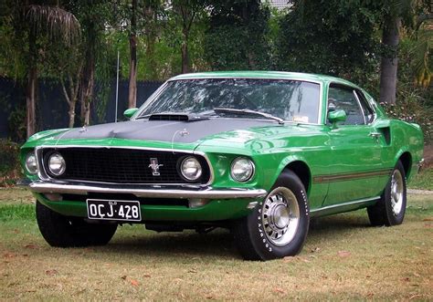 Poppy Green 1969 Ford Mustang