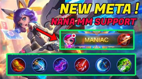 New Meta Nana Build Marksman Mobile Legends Bang Bang Nana Best