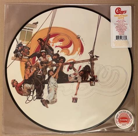 Chicago Ix Greatest Hits Picture Disc Vinyl Lp 2023 Rhino Rpd173229