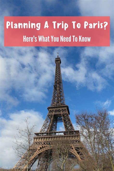 Planning A Trip To Paris Heres What You Need To Know Trip Paris