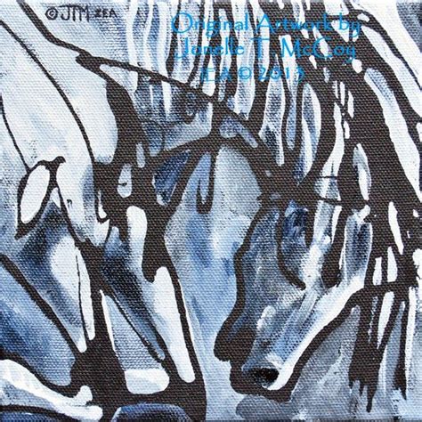 Contemporary Fine Art International Abstract Horse Art By Oklahoma