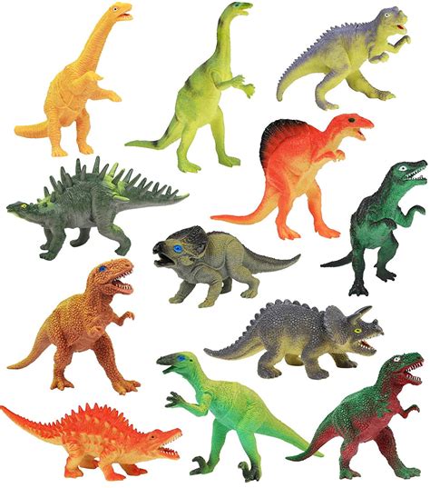 Click N Play Realistically Designed Jumbo 7 Inch Dinosaur Toy Play