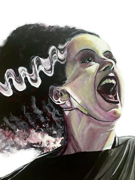 Bride Of Frankenstein Ii Painting By Joel Tesch Fine Art America