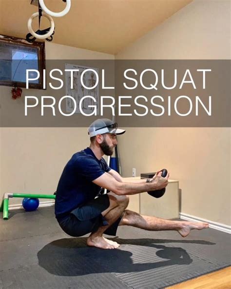 Pistol Squat Progression Single Leg Squat Exercise Human 20 Video